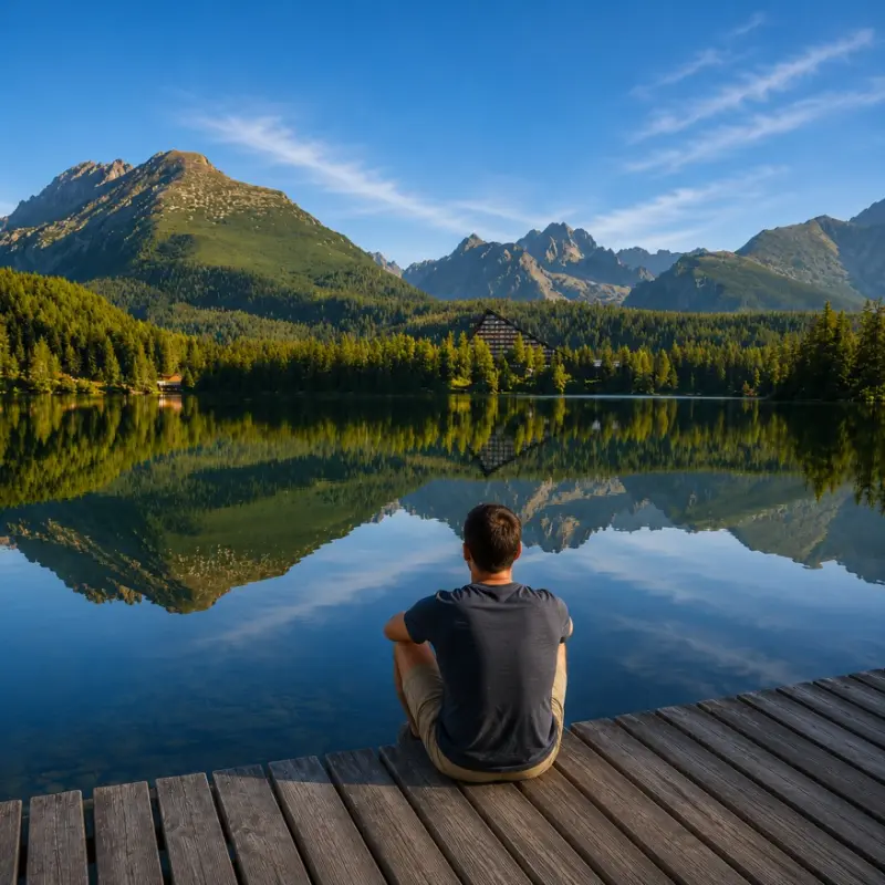strbske pleso prechadzka