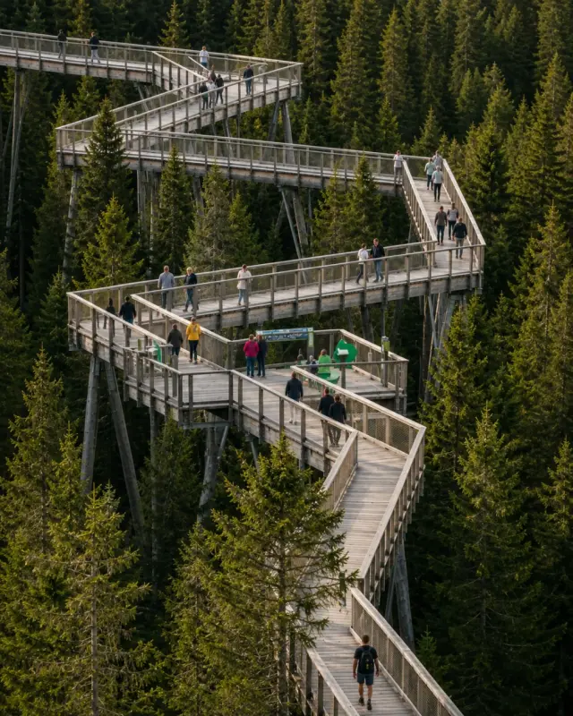 treetop walk slovakia