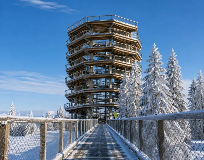 chodnik korunami stromov slovensko