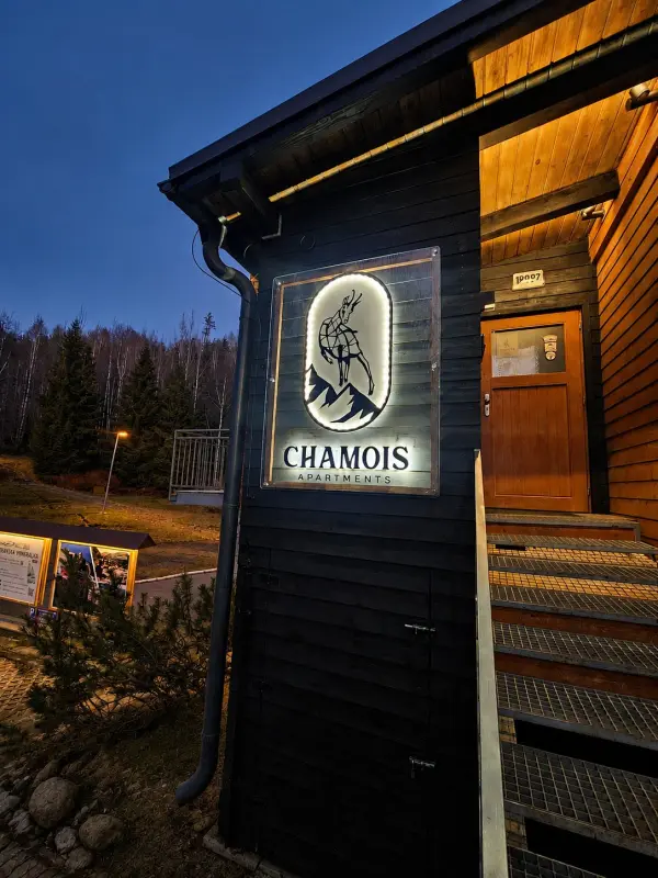 chamois apartments vstup